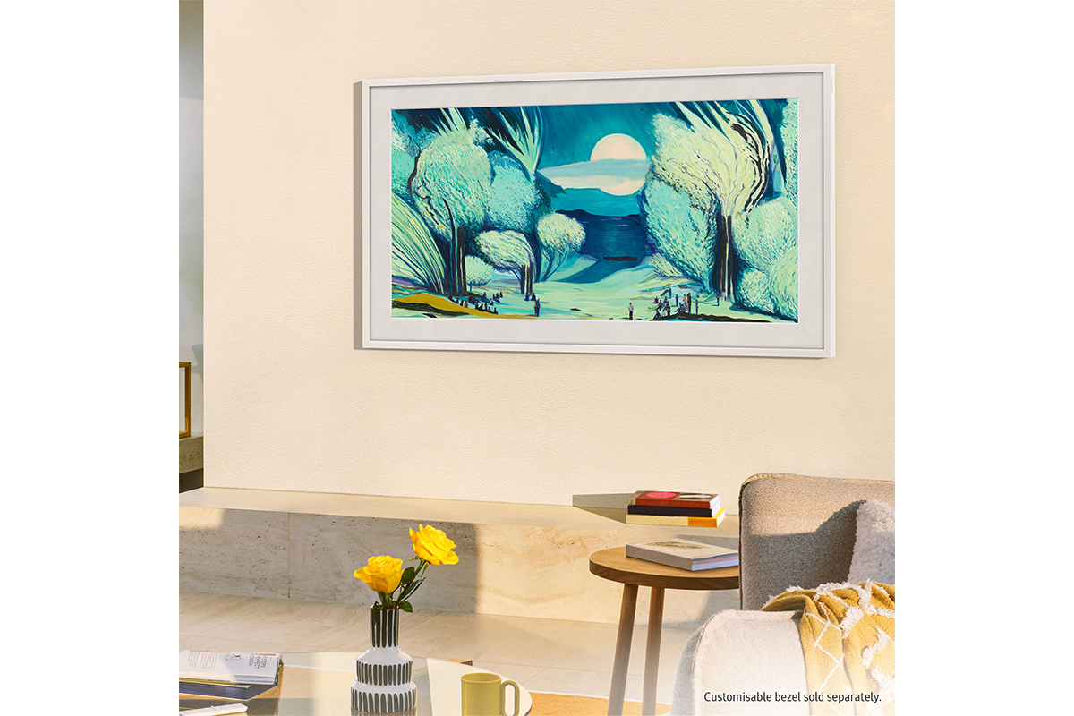 Samsung 55” The Frame QLED 4K Vision AI Smart TV 2025 | QE55LS03FAUXXU