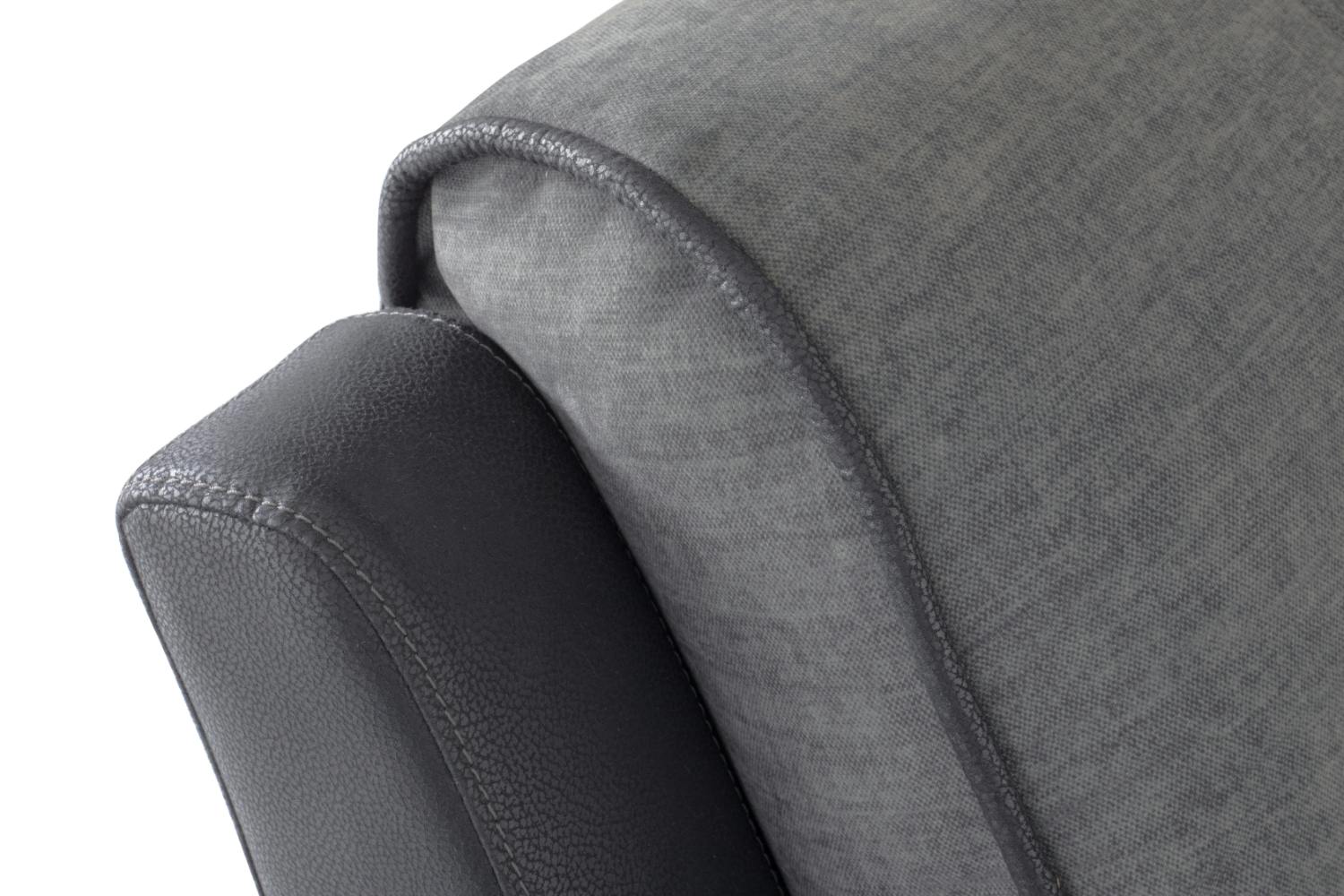 Potts 3 Seater Sofa | Recliner | Fabric | Grey