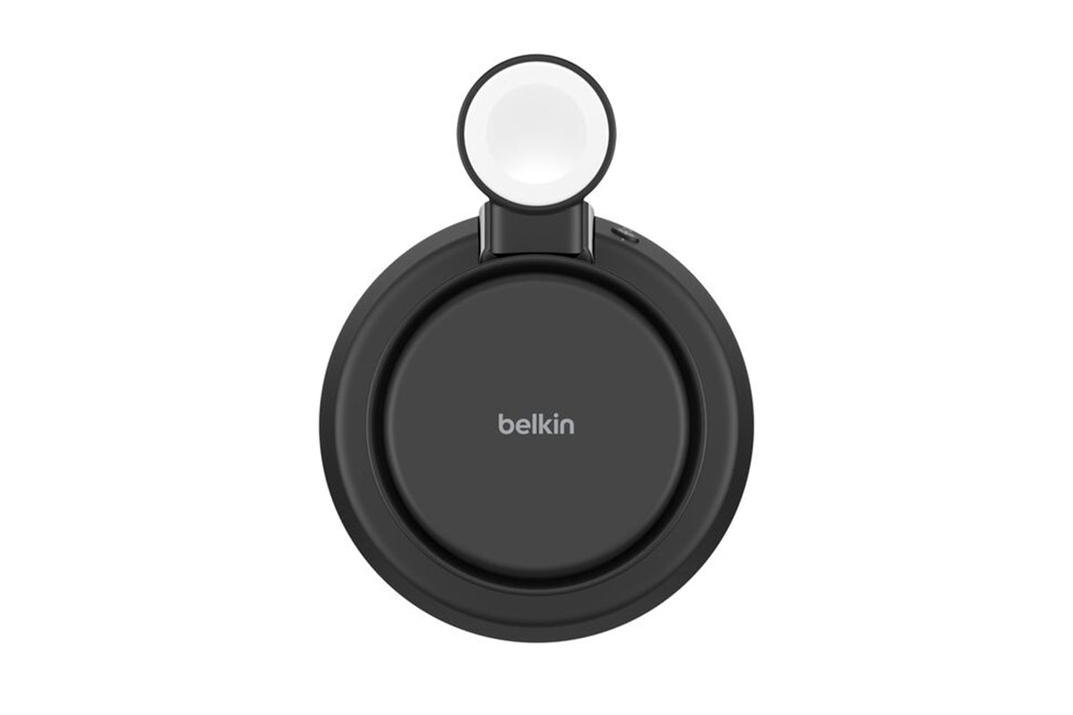 Belkin 3-in-1 Magnetic Charging Dock with Qi2 25W | Black