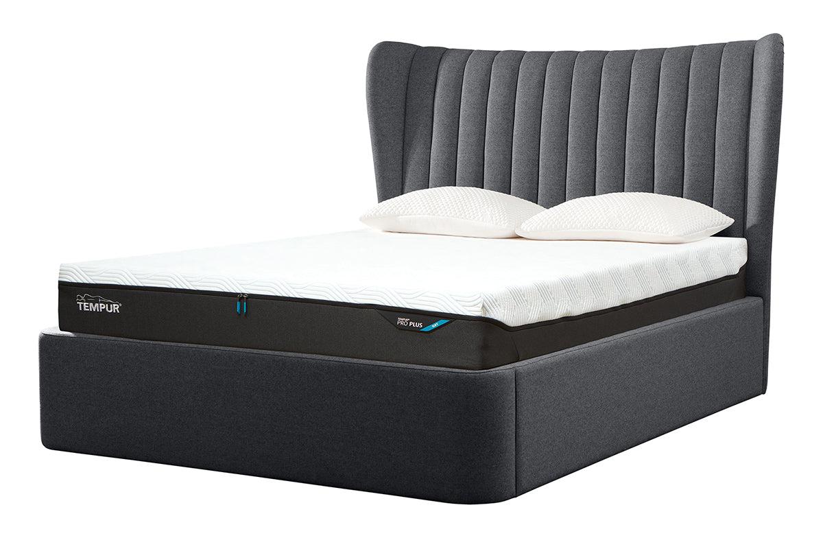 Tempur | Horton Ottoman Bed Frame | Super King | 6ft | Slate