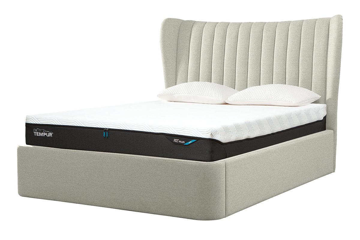 Tempur | Horton Ottoman Bed Frame | Super King | 6ft | Pebble
