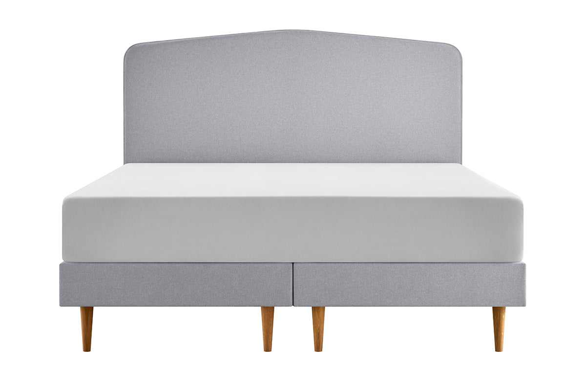 Tempur | Form Static Geometric Bed Frame | King | 5ft | Misty Grey
