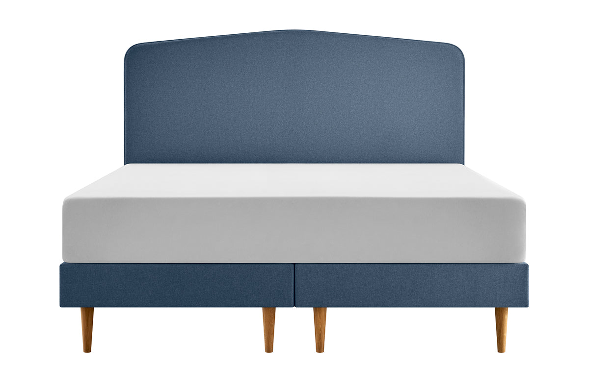 Tempur | Form Static Geometric Bed Frame | Super King | 6ft | Blue