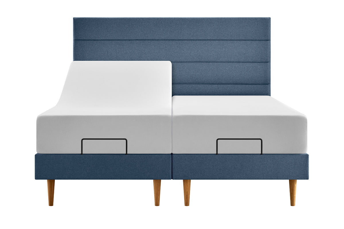Tempur | Form Adjust Horizontal Bed Frame | King | 5ft | Blue