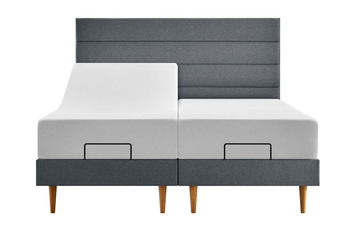 Tempur | Form Adjust Horizontal Bed Frame | King | 5ft | Dark Grey