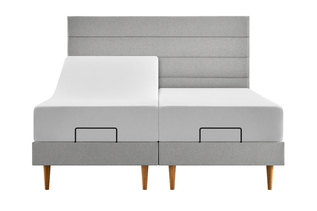 Tempur | Form Adjust Horizontal Bed Frame | King | 5ft | Dove Grey