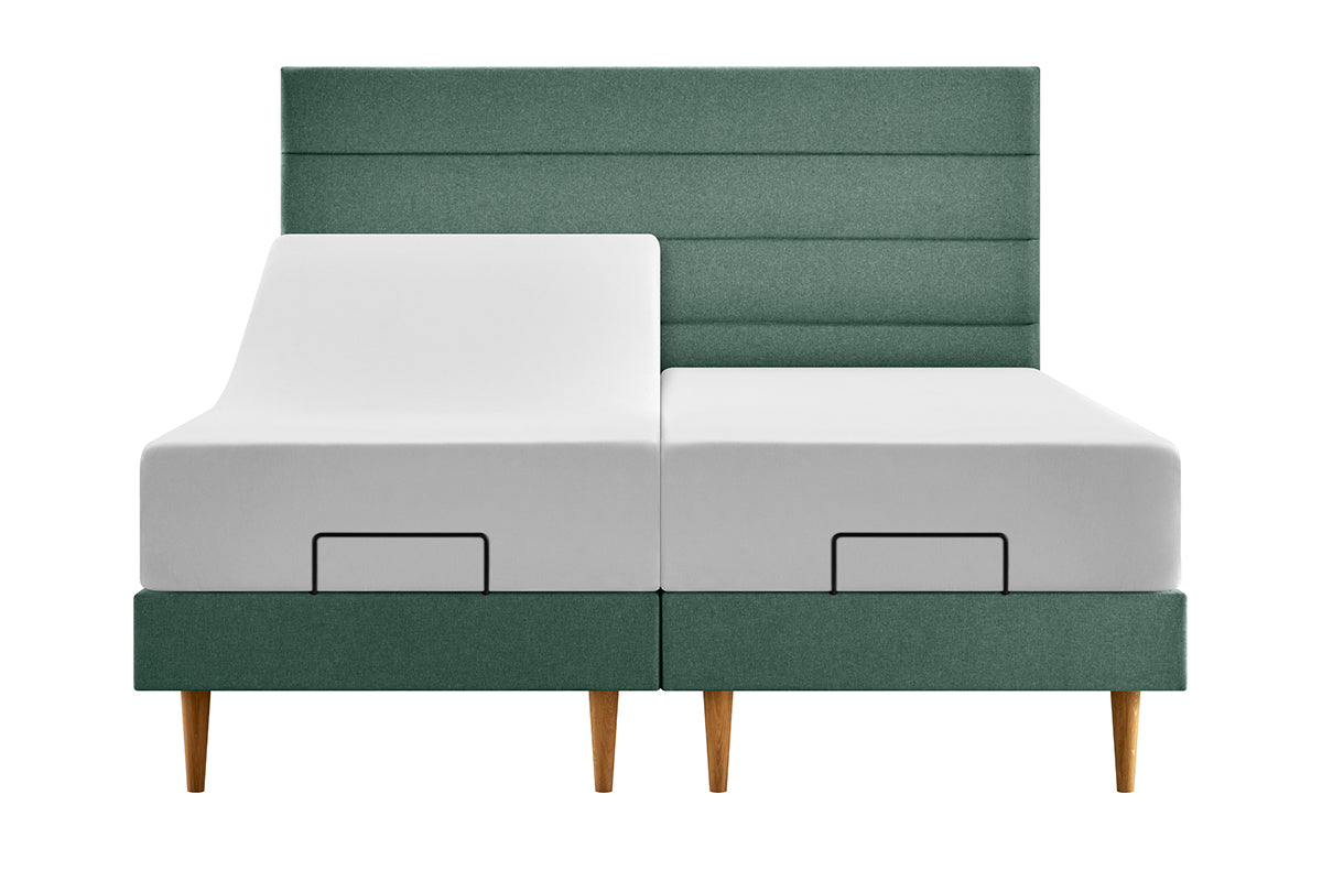 Tempur | Form Adjust Horizontal Bed Frame | King | 5ft | Green