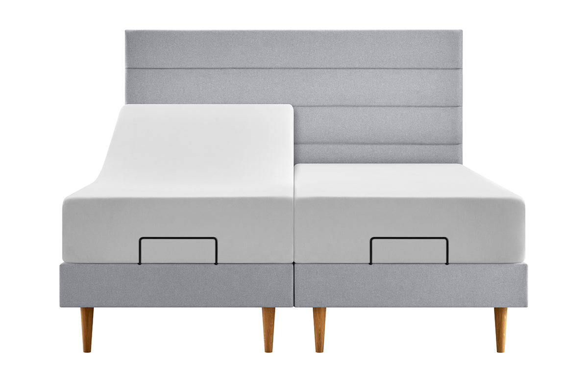 Tempur | Form Adjust Horizontal Bed Frame | King | 5ft | Misty Grey