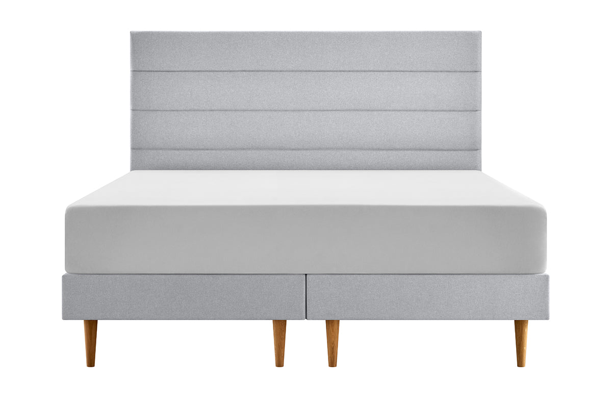 Tempur | Form Static Horizontal Bed Frame | King | 5ft | Light Grey