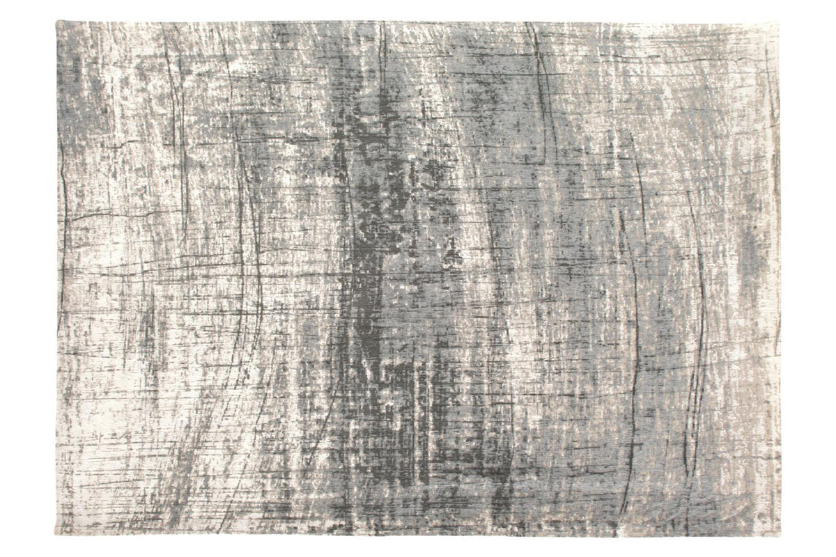 Eco Griff Jersey Stone Rug | Grey/Black | 140 x 200 cm