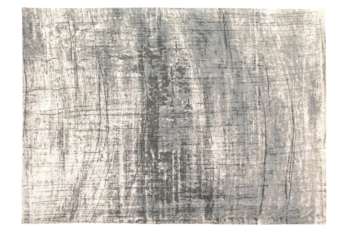 Eco Griff Jersey Stone Rug | Grey/Black | 240 x 240 cm