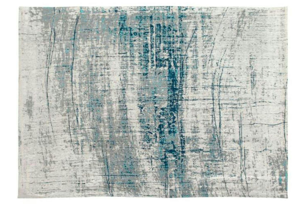 Eco Griff Bronx Azurite Rug | Blue/Grey | 240 x 340 cm