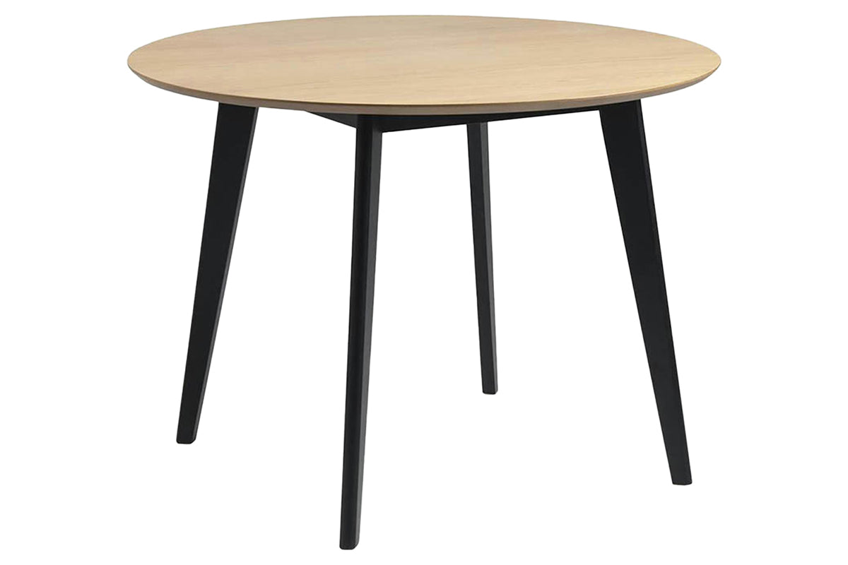 Roxby Round Dining Table | 105 cm |  Black