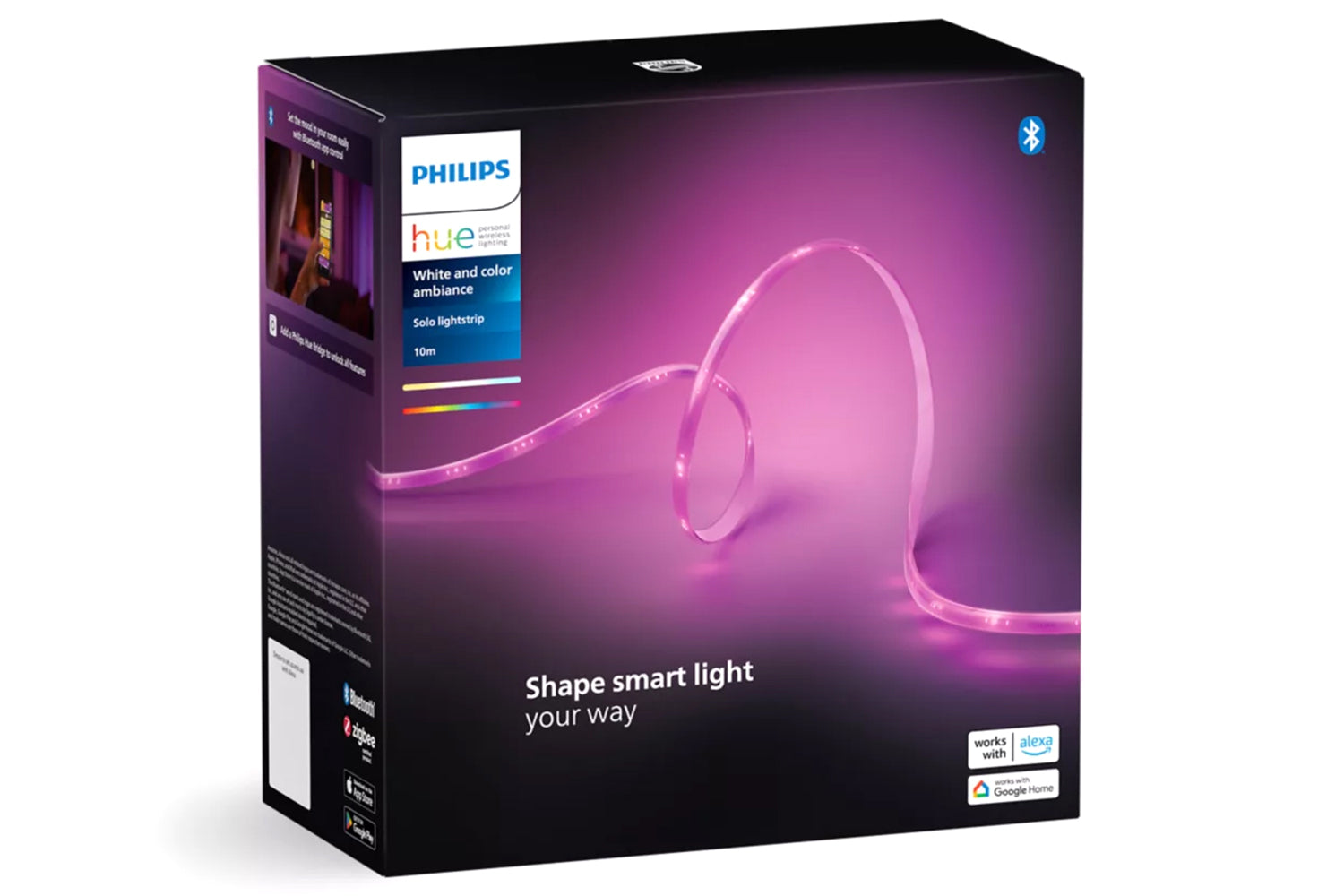Philips Hue 10m Solo Lightstrip | White