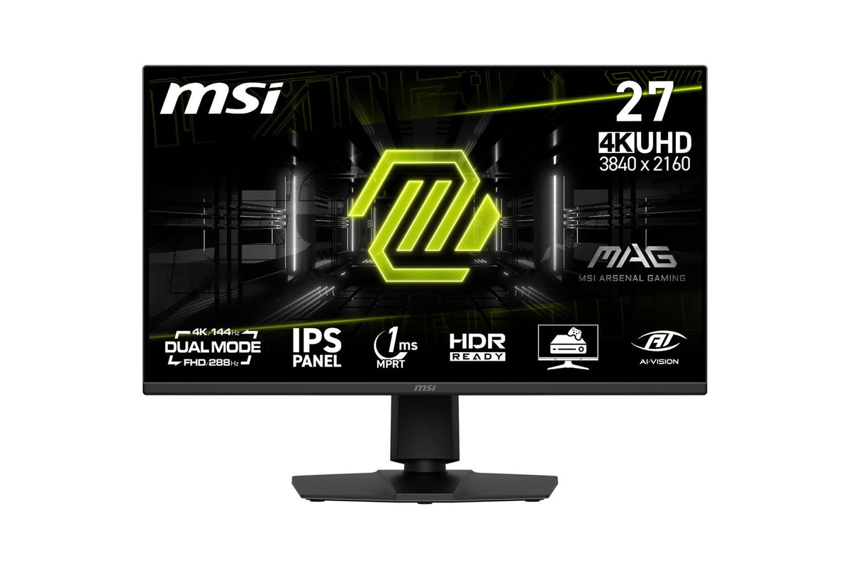 MAG 275UPD E14 27-inch 4K UHD Dual Mode 144Hz 4K/288Hz FHD IPS Adaptive Sync Gaming Monitor