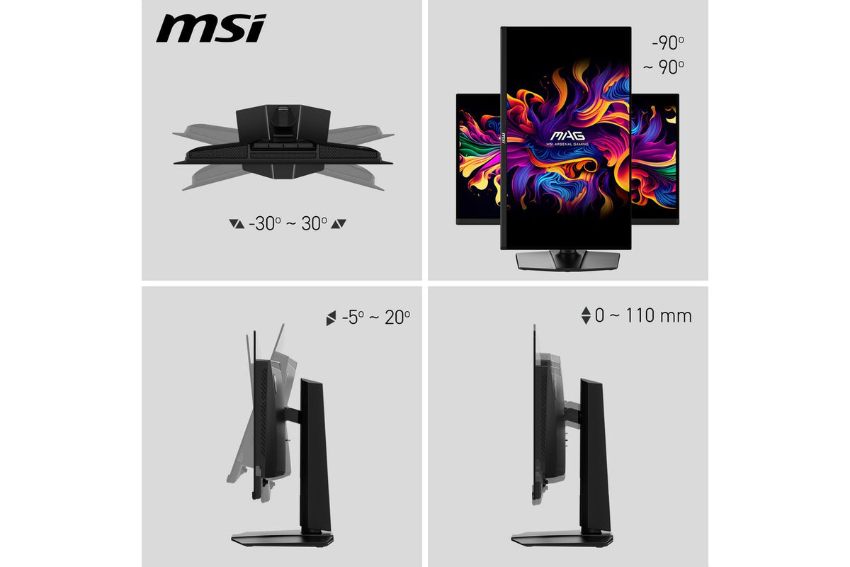 MAG 271QP QD-OLED X28 27" QD-OLED WQHD 280Hz 0.03ms Adaptive Sync Gaming Monitor-4