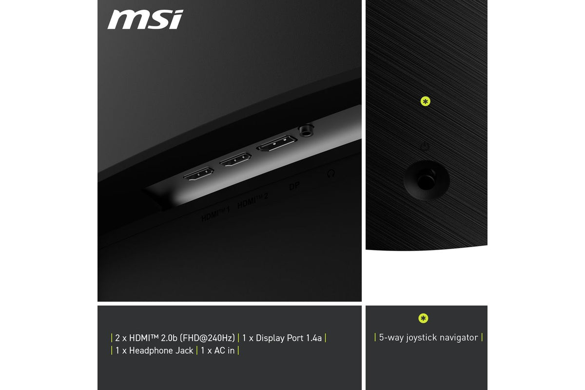 MSI MAG 32C6X 32" FHD 250Hz Adaptive-Sync Curved Gaming Monitor-10