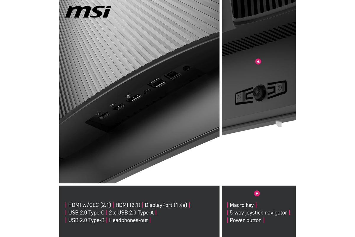 MSI MPG 491CQPX QD-OLED 49" DQHD 240Hz Curved Gaming Monitor-6