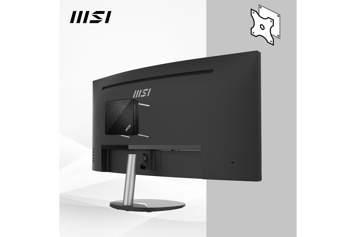 MSI PRO MP341CQ 34" WQHD 100Hz AMD Freesync Curved Gaming Monitor with Built-in Speakers-5
