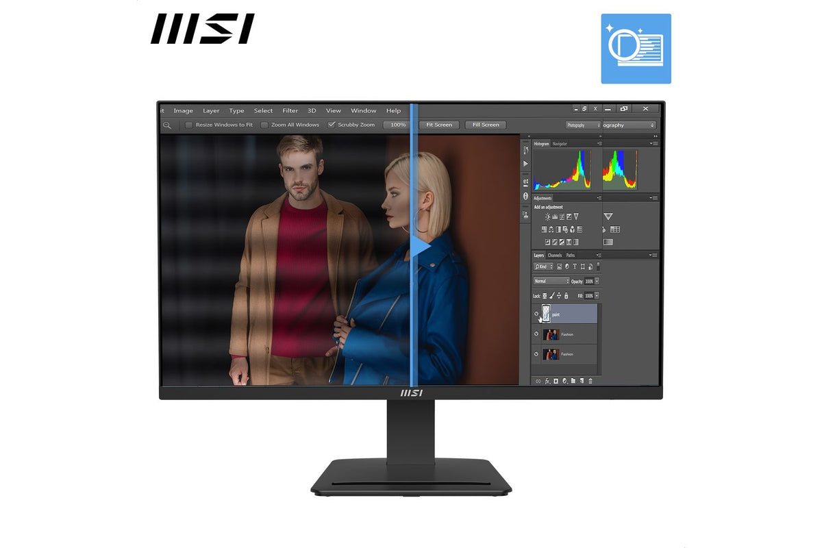 MSI PRO MP273Q E14 27" WQHD 144Hz IPS HDR Ready Adaptive-Sync Monitor-8