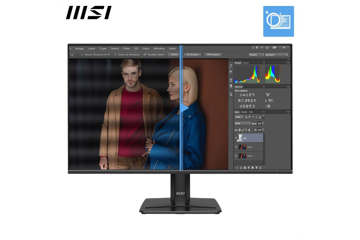 MSI PRO MP271 E14A 27" Full HD 144Hz IPS HDR Ready Adaptive-Sync Monitor-8