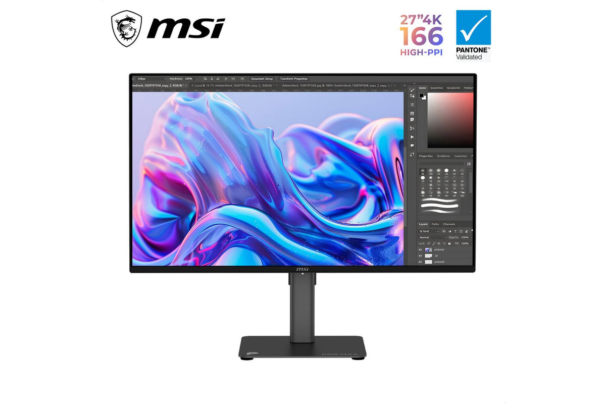 MSI PRO MAX 271UPX12G 27" QD-OLED 4K UHD 120Hz FreeSync/G-SYNC Monitor-6