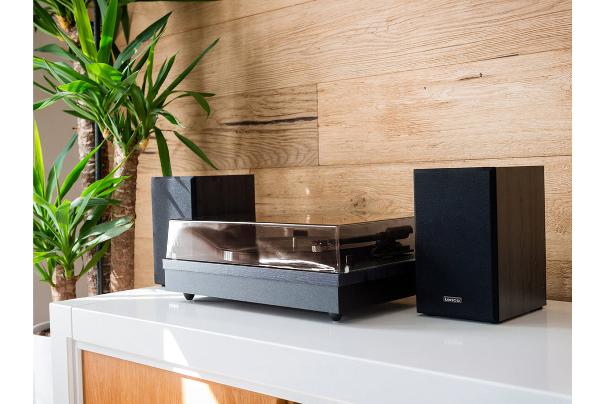 Lenco LS-300 Turntable And Hi-Fi Speakers | Vinyl | Black-2