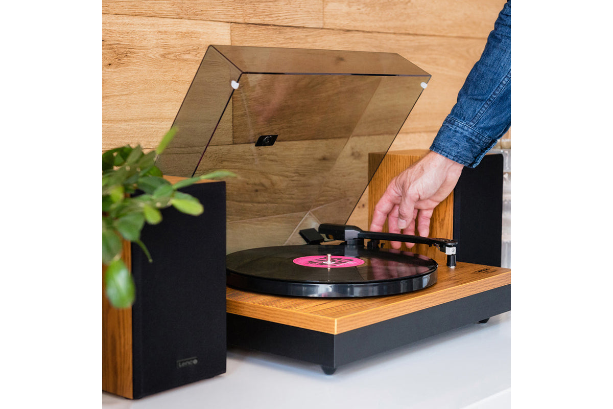 Lenco LS-300 Turntable And Hi-Fi Speakers | Vinyl | Wood-22