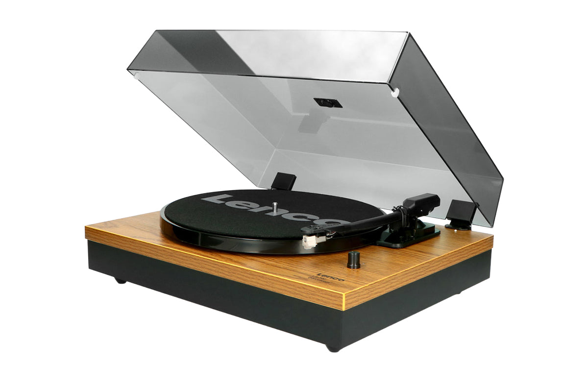 Lenco LS-300 Turntable And Hi-Fi Speakers | Vinyl | Wood-4