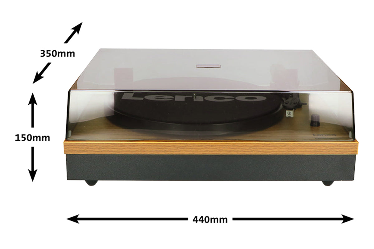 Lenco LS-300 Turntable And Hi-Fi Speakers | Vinyl | Wood-18