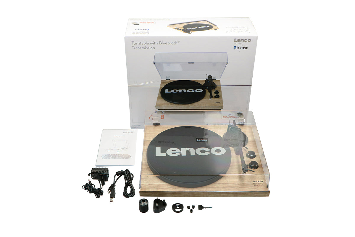 Lenco LBT-188 Pine Turntable | Bluetooth | Vinyl-17