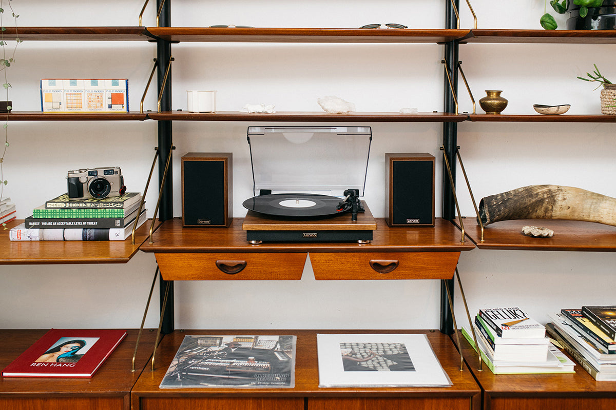 Lenco LS-100 Turntable And Hi-Fi Speakers | Vinyl Record Player-16