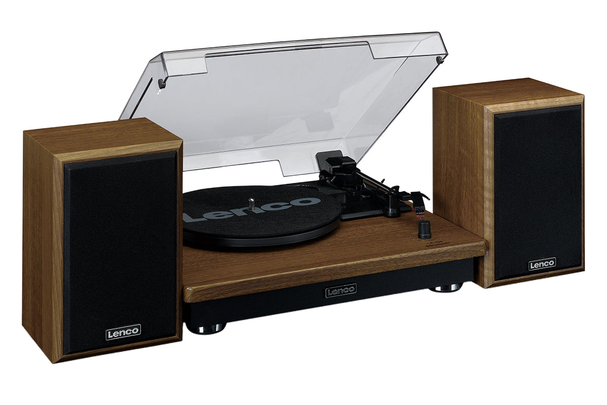 Lenco LS-100 Turntable And Hi-Fi Speakers | Vinyl Record Player-7