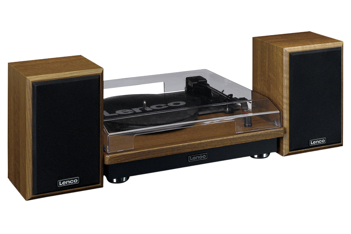 Lenco LS-100 Turntable And Hi-Fi Speakers | Vinyl Record Player-10