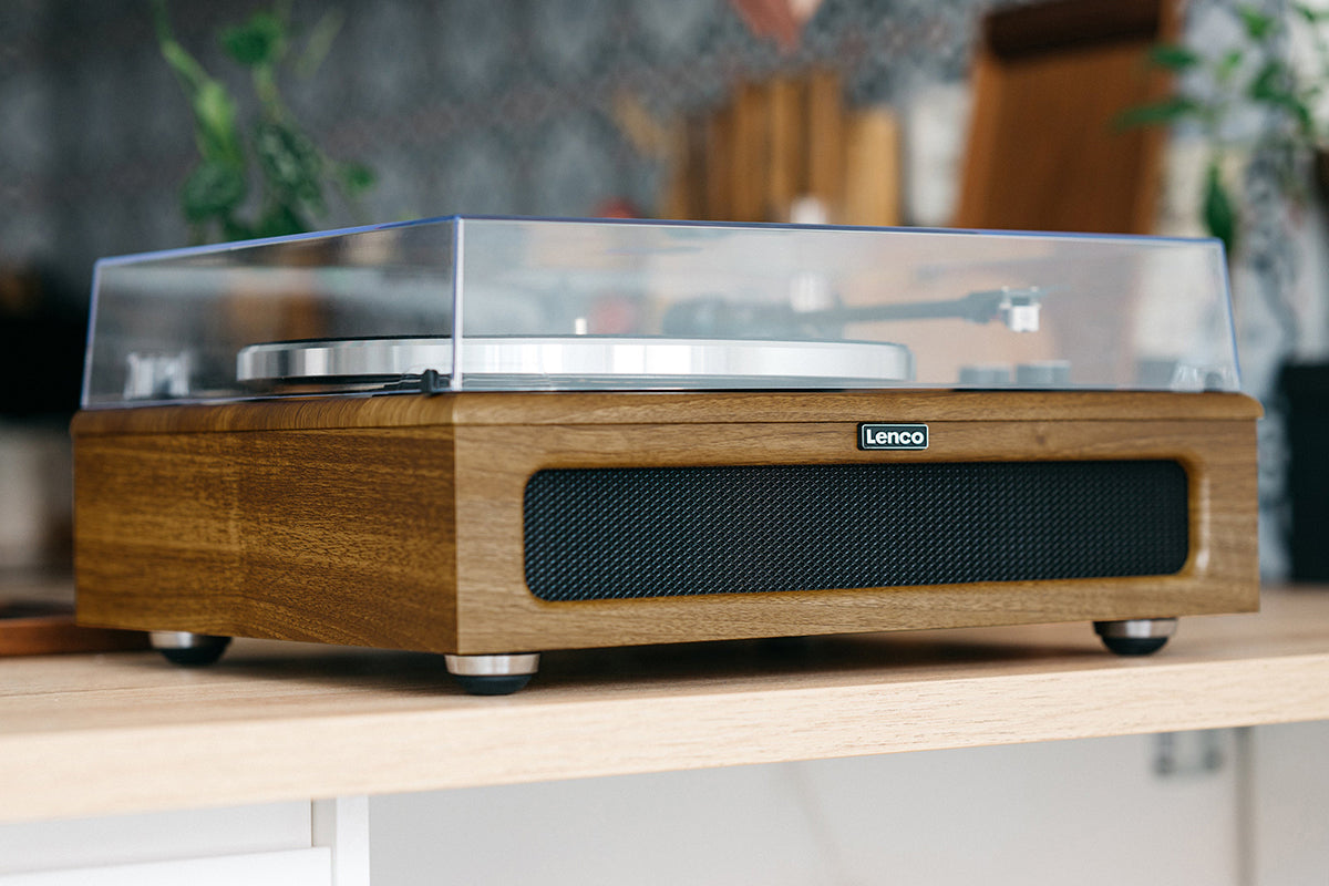Lenco LS-410WA Turntable | Bluetooth | Built-in Speakers | Walnut-16