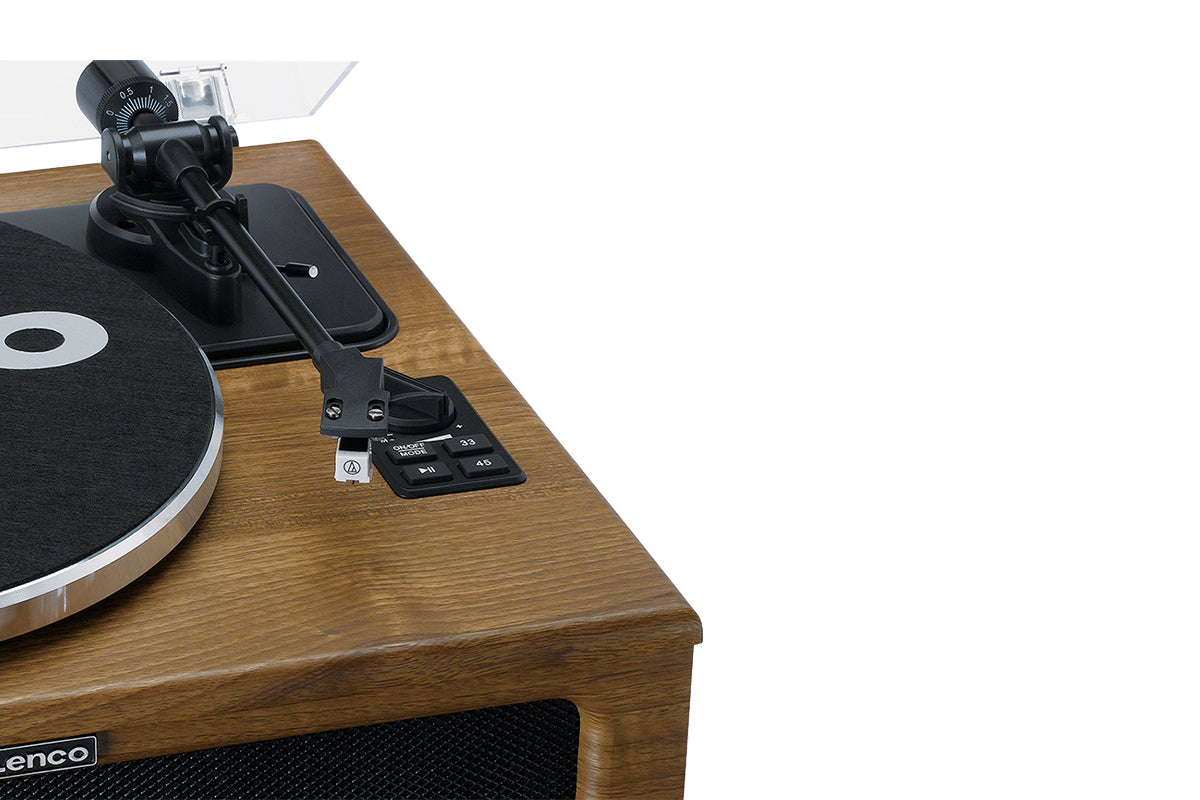 Lenco LS-410WA Turntable | Bluetooth | Built-in Speakers | Walnut-5