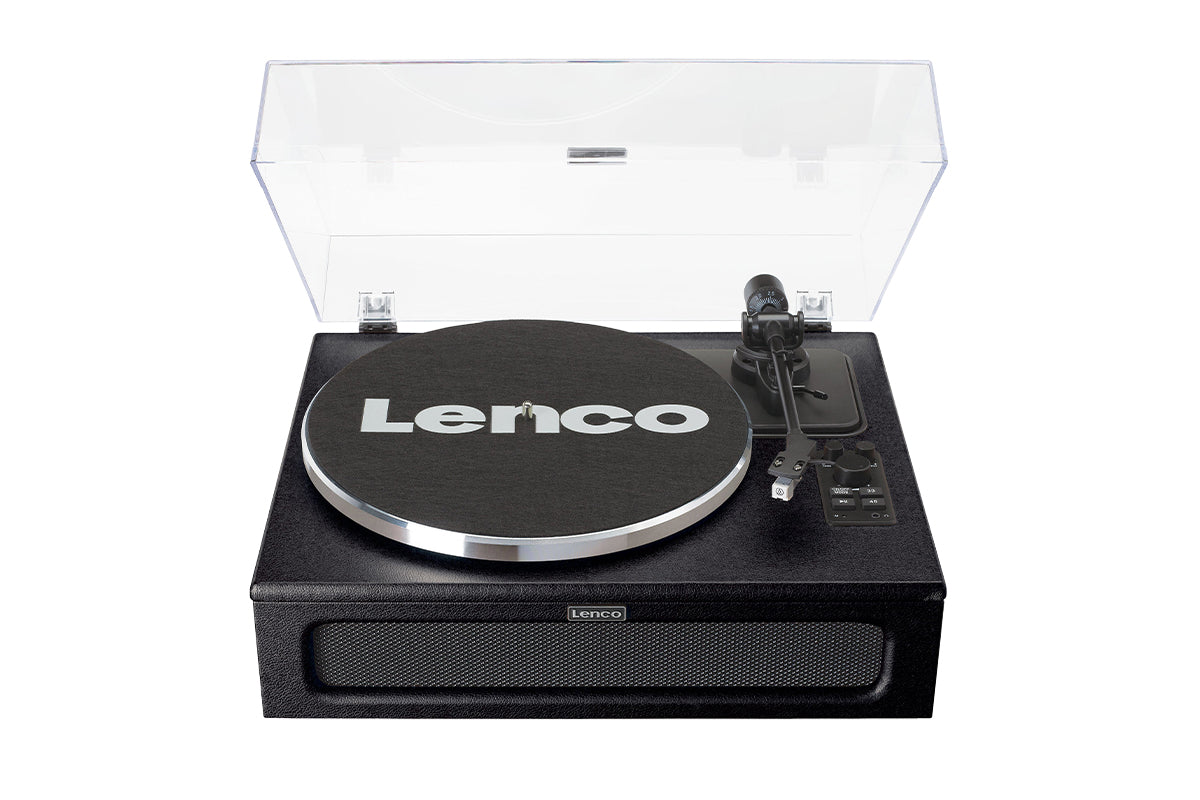 Lenco LS-430BK Turntable | Built-in Speakers | Black