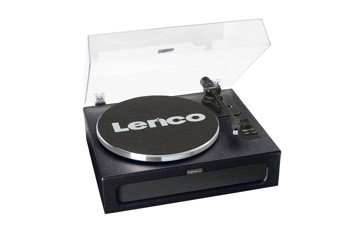 Lenco LS-430BK Turntable | Built-in Speakers | Black-5