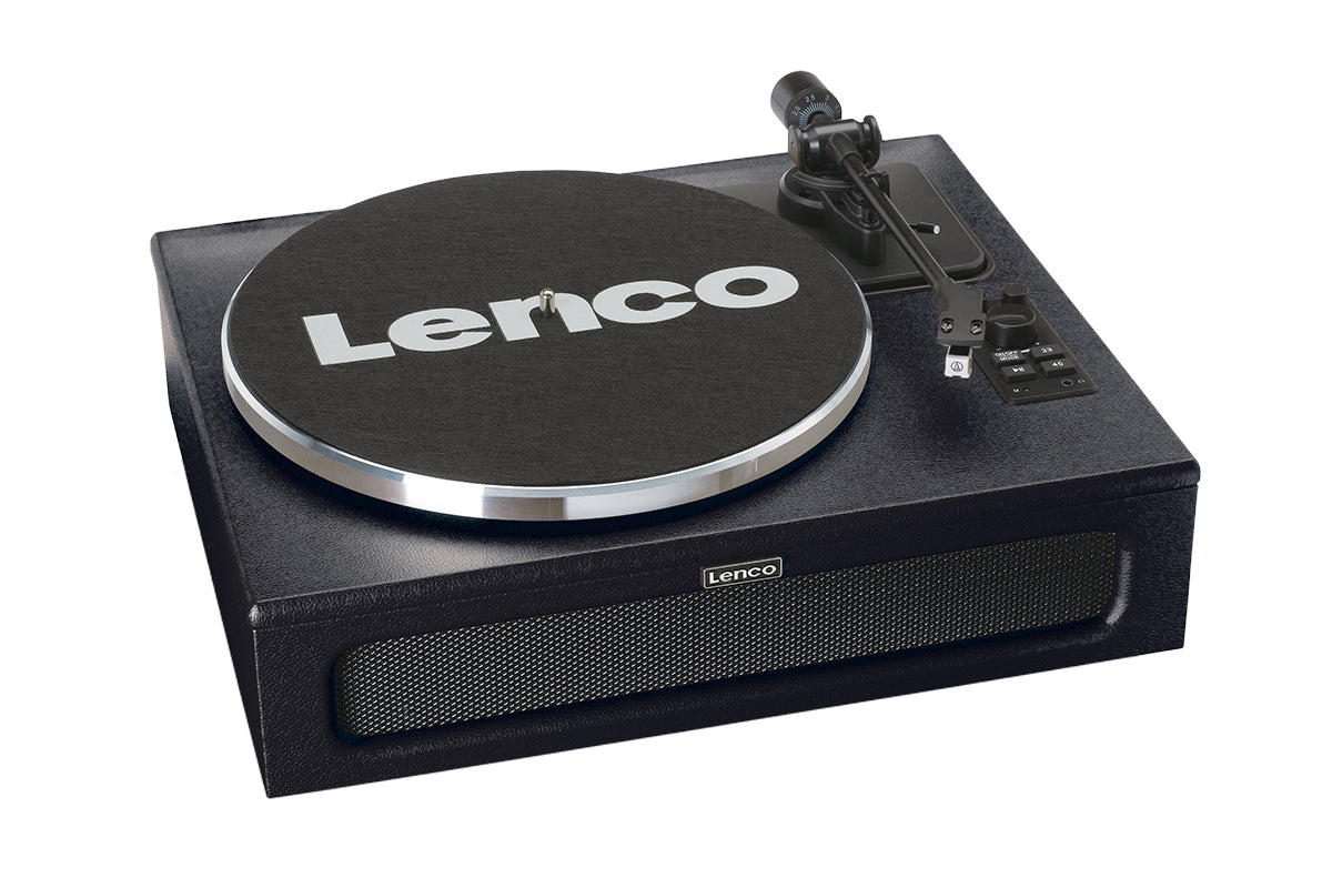 Lenco LS-430BK Turntable | Built-in Speakers | Black-7
