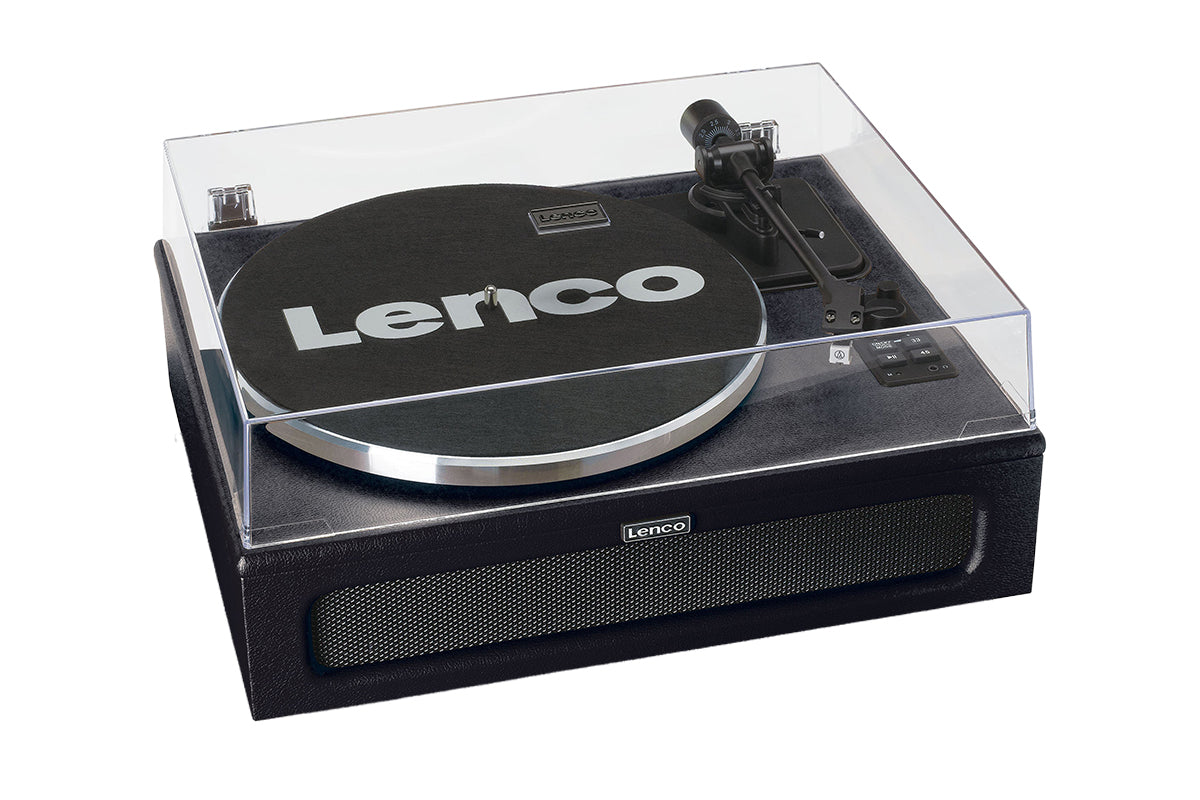 Lenco LS-430BK Turntable | Built-in Speakers | Black-10