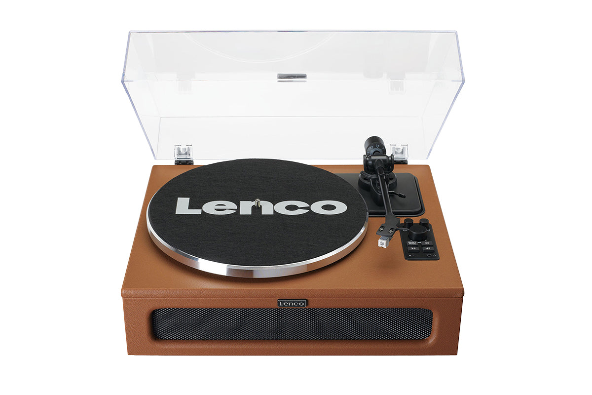 Lenco LS-430BN Turntable | Built-in Speakers | Brown