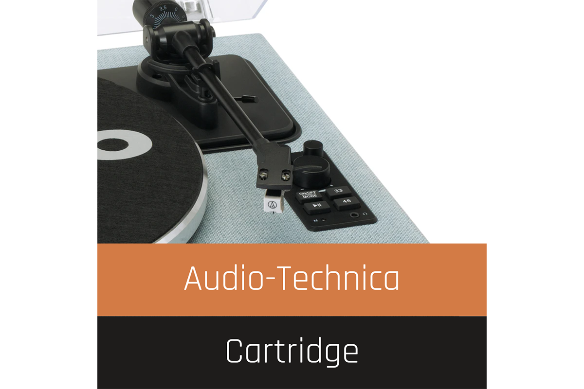 Lenco LS-440 Turntable | Built-in Speakers | Blue Beige-13