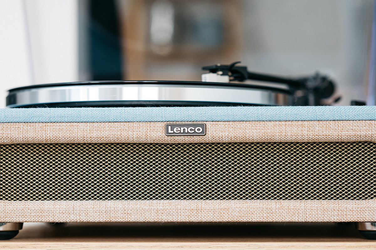 Lenco LS-440 Turntable | Built-in Speakers | Blue Beige-18