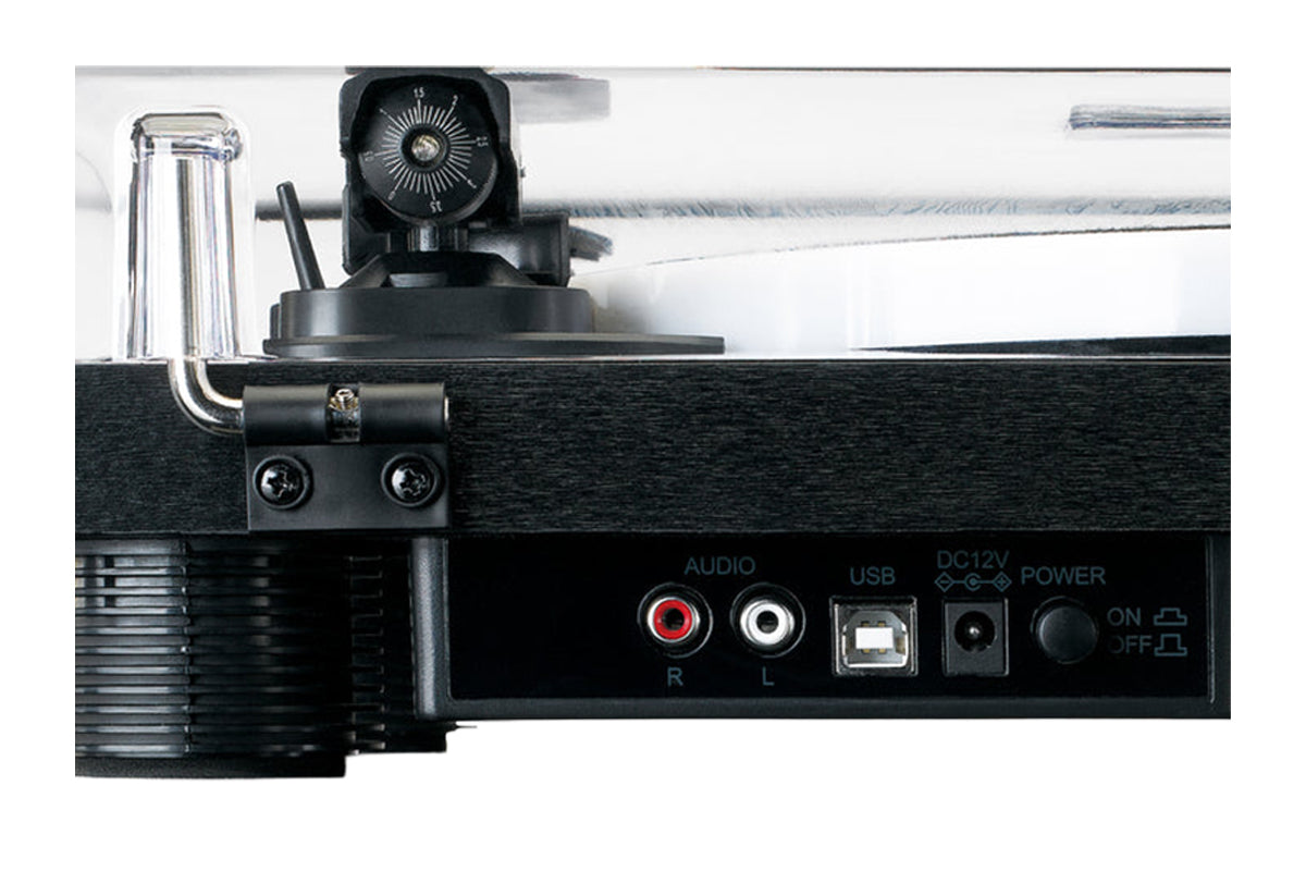 Lenco LS-50LED Turntable | Vinyl Record Player | Built-in Speakers | Led Lights-7