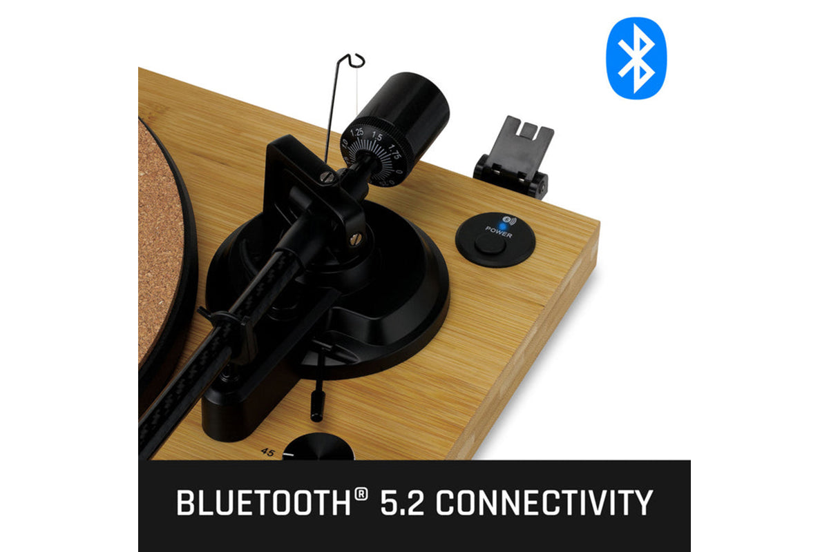 Lenco LBT-335BA  Bluetooth Turntable | Bamboo | Ortofon Cartridge-16