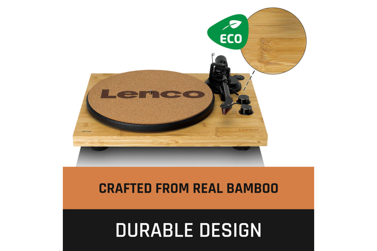 Lenco LBT-335BA  Bluetooth Turntable | Bamboo | Ortofon Cartridge-25