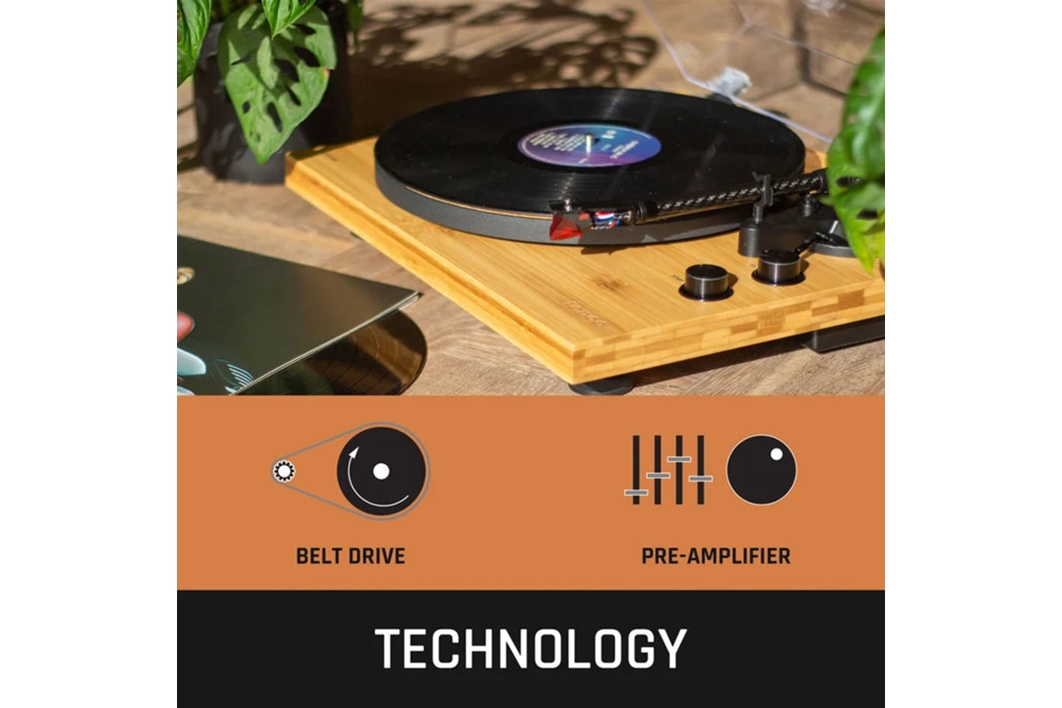 Lenco LBT-335BA  Bluetooth Turntable | Bamboo | Ortofon Cartridge-28
