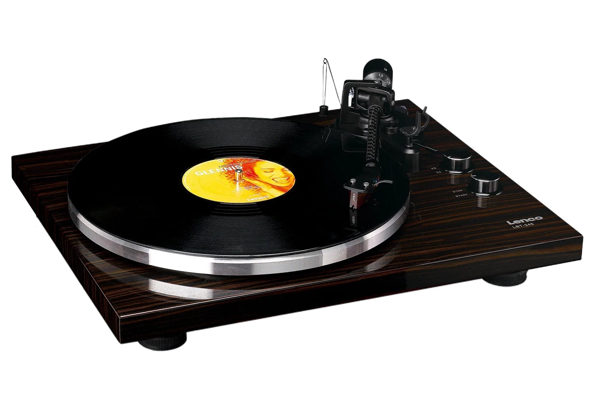 Lenco Lbt-345WA Bluetooth Turntable | Vinyl Player | Ortofon Cartridge | Walnut-21