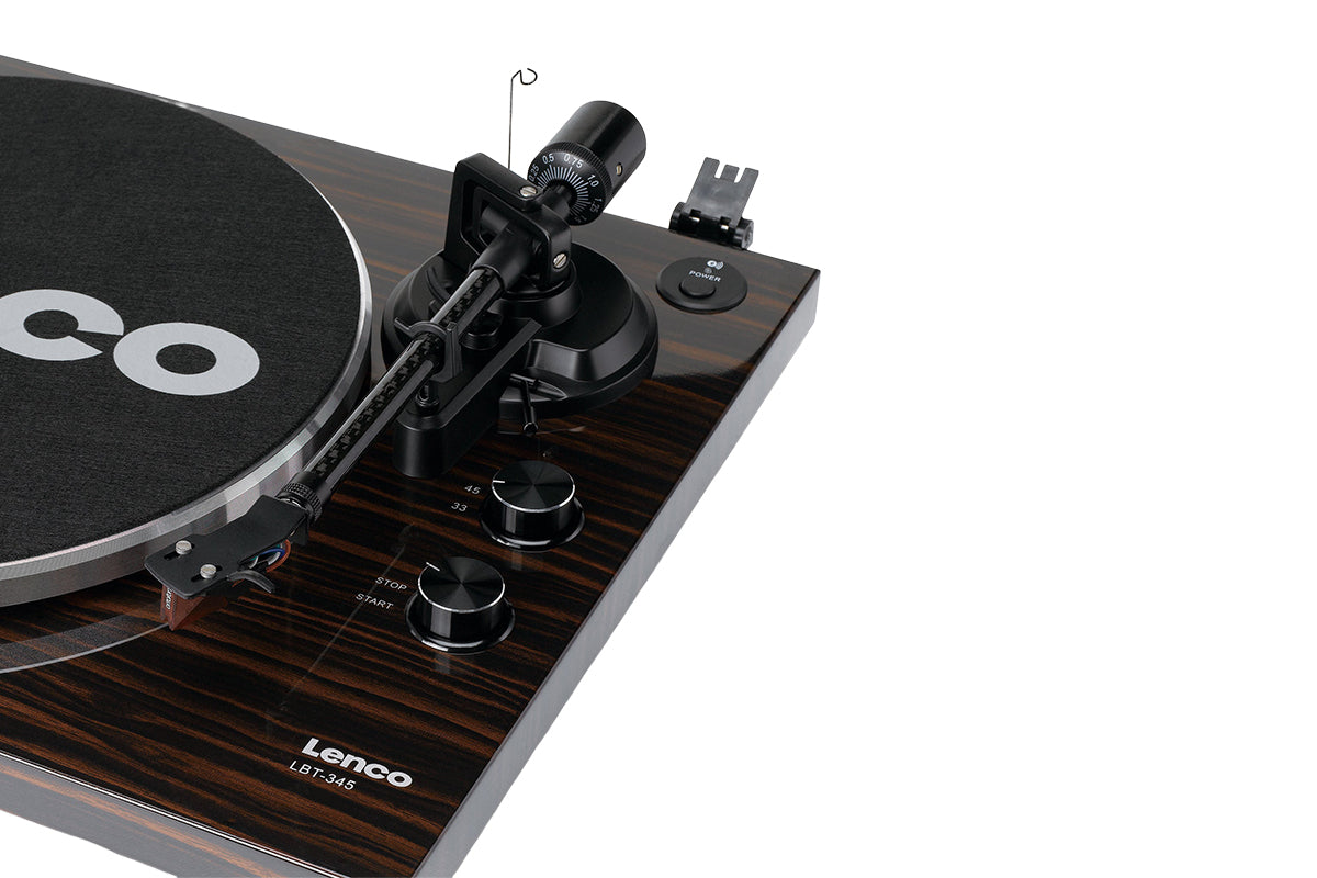 Lenco Lbt-345WA Bluetooth Turntable | Vinyl Player | Ortofon Cartridge | Walnut-10