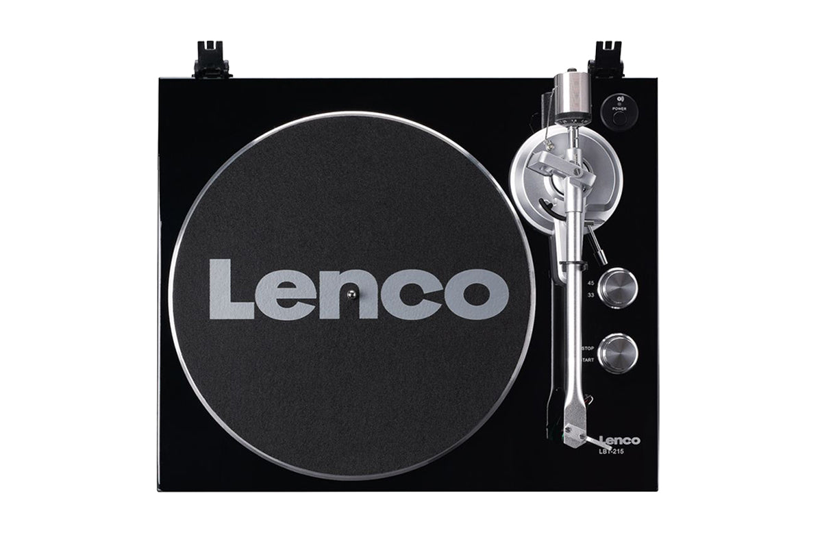 Lenco LBT-215BK Turntable | Bluetooth Transmission | At-vm95e Cartridge | Piano Black-9